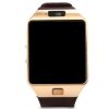 Ceas Metalic Smartwatch cu Telefon-micro sim ISP10 PLUS, Card Micro-SD, Bluetooth, Touchscreen, WhatsApp, Notificari, Camera 1,3 MPX, Monitorizare Somn,Sedentarism, Anti-pierdere, Browser, Facebook Folie Protectie Ecran, Gold - imagine 4