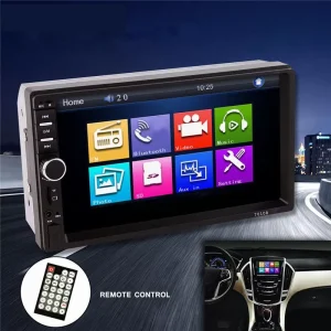 Navigatie MirrorLink mp5 player auto 7018B, Rama, Suporti prindere, Bluetooth, Divix, AVI, USB, SD Card, AUX