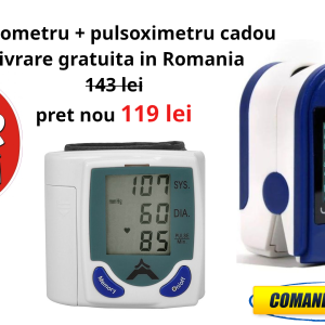 Set Tensiometru + Pulsoximetru universal ( Sănătate și intreținere corporală )