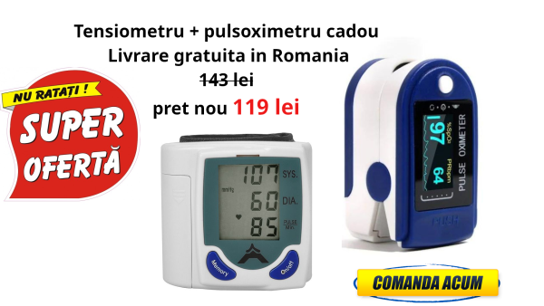 Set Tensiometru + Pulsoximetru universal ( Sănătate și intreținere corporală )