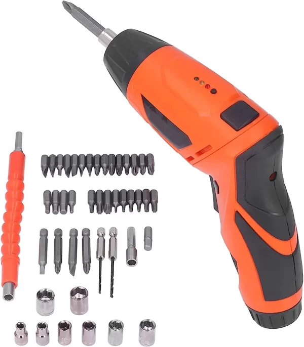 Set surubelnita electrica cu acumulator, 24 piese 4.8V 180 rpm - imagine 4