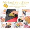 Gel elastic pentru indepartarea murdariei si a prafului din locatii greu accesibile - imagine 3