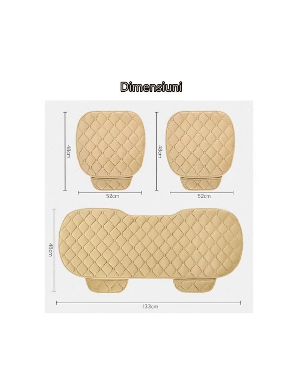 Set 3 Huse de Protectie Pentru Scaunele Auto, Premium - imagine 5