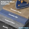Mop cu cap triunghiular, reglabil, rotire 360 grade,rezerva inclusa - imagine 2