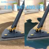 Mop cu cap triunghiular, reglabil, rotire 360 grade,rezerva inclusa - imagine 3