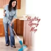 Mop cu rezervor incorporat 600 ml cu laveta absorbanta din microfibra - imagine 2