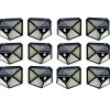 Set 12 Lampi solare 100 LED, cu senzor de miscare