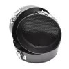 Set 3 forme de tort, 24, 26 si 28 cm , baza detasabila, rotunda, negru - imagine 4