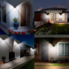 Set 12 Lampi solare 100 LED, cu senzor de miscare - imagine 4