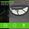 Set 2 lampi de exterior cu 118 LED uri, cu panou solar si senzori de miscare - imagine 4