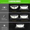 Set 2 lampi de exterior cu 118 LED uri, cu panou solar si senzori de miscare - imagine 5