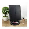 Oglinda cosmetica LED extensibila, buton tactil - imagine 6
