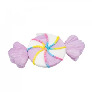 Decoratiune brad in forma de bomboana, culoare lila, dimensiune: 35.5x6x9 cm, MI-653