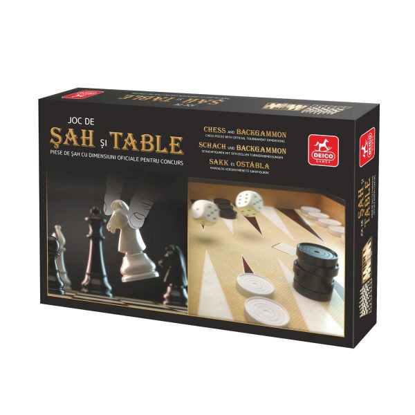 Joc de societate Deico Games, Sah si Table, 7,62cm - imagine 2