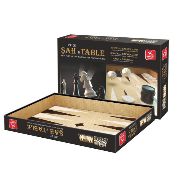 Joc de societate Deico Games, Sah si Table, 7,62cm - imagine 3