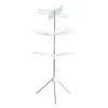 Uscator Rufe Vertical, 3 Niveluri Rotative, Pliabil, Usor de Depozitat, 170cm - imagine 2
