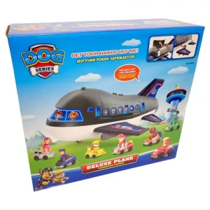 Avion de salvare Paw Patrol cu trei personaje