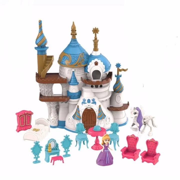 Castel cu muzica, lumini si accesorii Funny Dream Castle