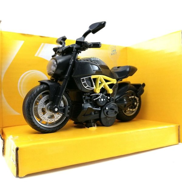 Motocicleta DUCATTI Dazzle de jucarie, cu sunete si lumini - imagine 3
