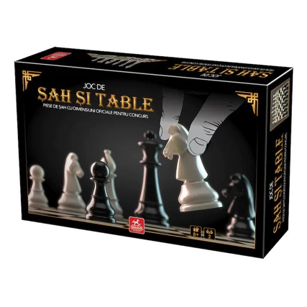 Joc de societate Deico Games, Sah si Table, 7,62cm