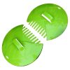 Set Colector manual de frunze, din plastic, cu maner integrat