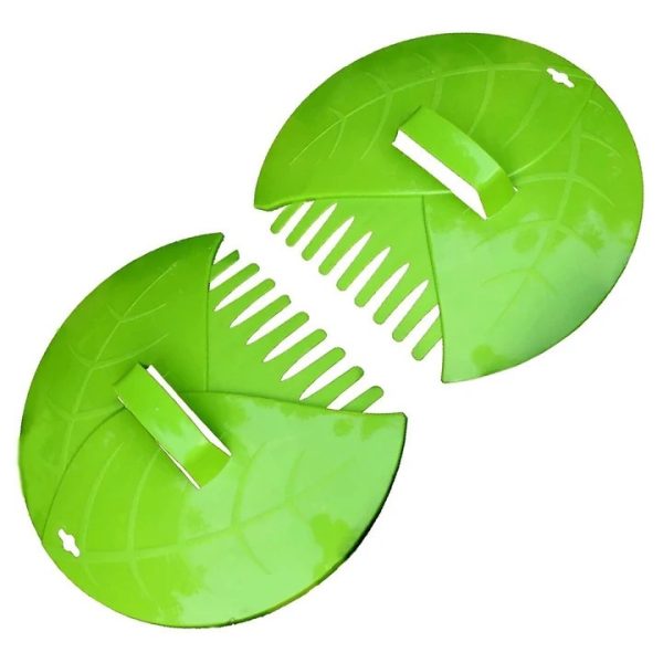 Set Colector manual de frunze, din plastic, cu maner integrat
