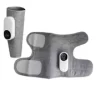 Aparat de masaj pentru gambe, 3 moduri de masaj, material confortabil, gri - imagine 2