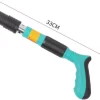 KIT Mini Pistol manual pentru fixarea cuielor pe perete , 30 cm, calibru 7.3 cm, pneumatic, accesorii, cutie transport si 100 cuie incluse, turcoaz - imagine 2