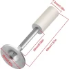 KIT Mini Pistol manual pentru fixarea cuielor pe perete , 30 cm, calibru 7.3 cm, pneumatic, accesorii, cutie transport si 100 cuie incluse, turcoaz - imagine 4