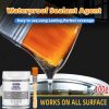 100g Bandă impermeabilă super puternică Oprirea scurgerilor Transparentă Repararea Scurgerii Adeziv rezistent la apă Adeziv pentru repararea conductelor izolatoare - imagine 5