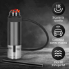 Mini Narghilea Portabila, cu Set Complet - Usor de Asamblat, Curatat si Depozitat, 400ml, Perfecta pentru Calatorii si Exterior, Negru - imagine 5