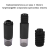 Mini Narghilea Portabila, cu Set Complet - Usor de Asamblat, Curatat si Depozitat, 400ml, Perfecta pentru Calatorii si Exterior, Negru - imagine 7