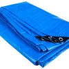Prelata impermeabila 3 m x 4 m, cu inele, densitate 80-90 g/mp - imagine 4