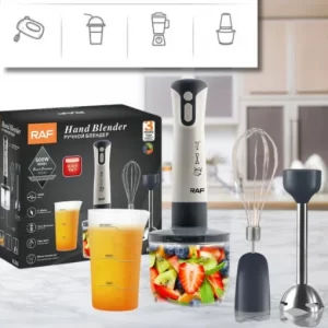 Blender electric vertical, portabil, 4 in 1 cu functie turbo, 500ml si putere 600W