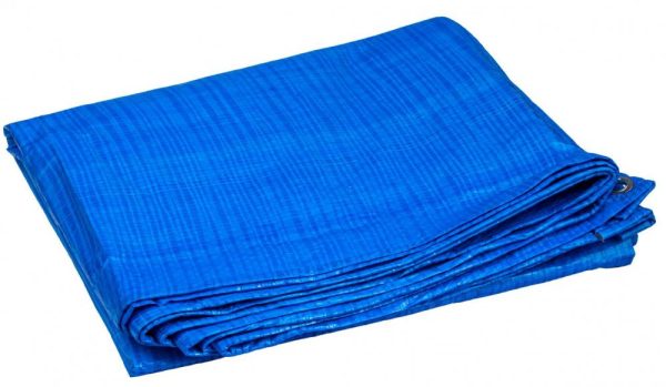 Prelata impermeabila 3 m x 4 m, cu inele, densitate 80-90 g/mp - imagine 5