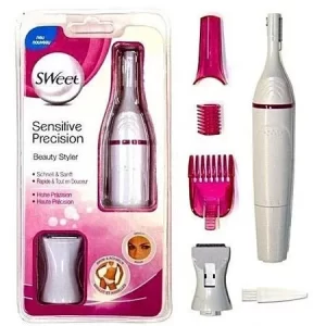 Mini epilator portabil SWEET Sensitive Precision, multifunctional 5 in 1, fara fir