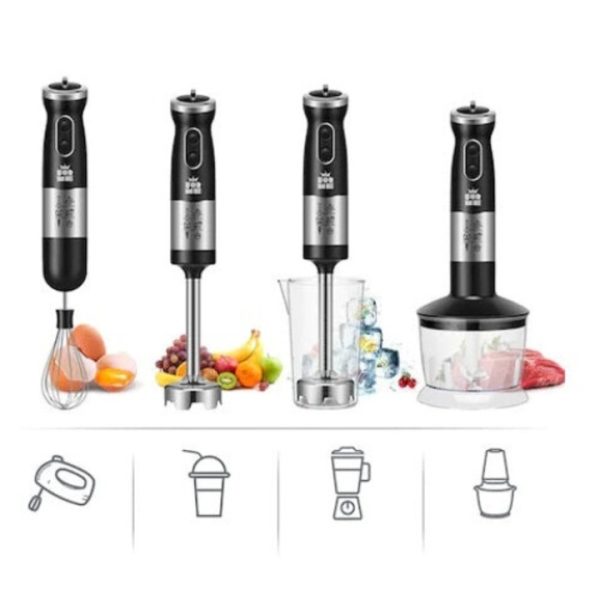 Blender electric vertical, portabil, 4 in 1 cu functie turbo, 500ml si putere 600W - imagine 7