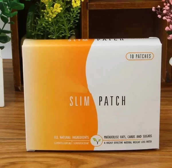 Set 10 plasturi pentru slabit Slim Patch, alb, 7.5 cm x 7.5 cm,Plante naturale - imagine 4