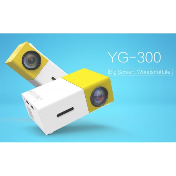Videoproiector LED Mini Portabil YG300 1080P Full HD - imagine 2