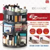 Organizator  cu rotire 360 de grade pentru depozitare obiecte, cosmetice - imagine 2
