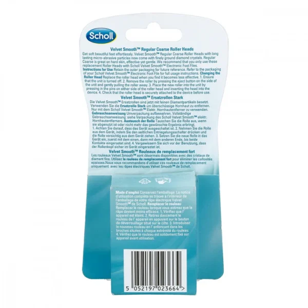 Capete pentru role de schimb Scholl Velvet Smooth 1 pachet - imagine 2