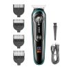 Aparat de tuns reincarcabil V075, USB, 600mAh, accesorii incluse - imagine 6