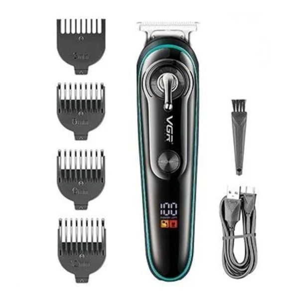 Aparat de tuns reincarcabil V075, USB, 600mAh, accesorii incluse - imagine 6