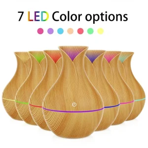 Umidificator, purificator aer, difuzor, aromatizator, ultrasunete,led 7 culori
