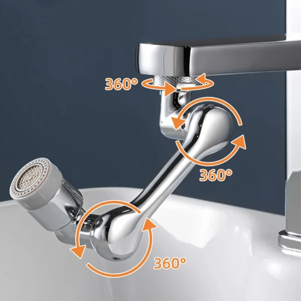 Extensie rotativa 1080° robinet, moduri multiple de curgere a apei - imagine 3
