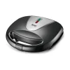Aparat pentru preparat vafe/gofre, RAF, negru/gri, 850W, Antiaderent - imagine 2