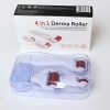 Set de Masaj Facial, Ocular și Corporal Derma Roller 4 în 1 - Terapie cu Microace pentru Acasă și Salon - imagine 2