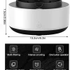 Scrumiera electrica inteligenta, cu aspiratie - imagine 6