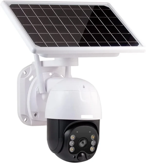 Camera de supraveghere wireless 5MP cu panou solar si rotire 355°, protectie IP66, infrarosu, WiFi/4G - imagine 3