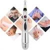Stilou electric pentru Masaj, Electrostimulare, Acupunctura fara ace, 9 Viteze, 3 Capete - imagine 6